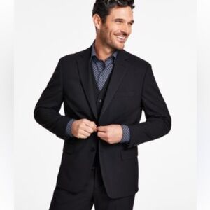 Alfani Elegant Black Suit: NWT, MACY’s Exclusive